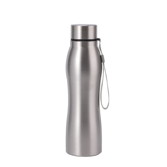 High Quality 1000Ml Stainless Steel Sport Water Bottle Single-Layer Rugged Water Cup Metal Flask Drinkware Camping Sports Gym